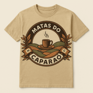 Camisa Matas do Caparaó - Vista das Montanhas e Café